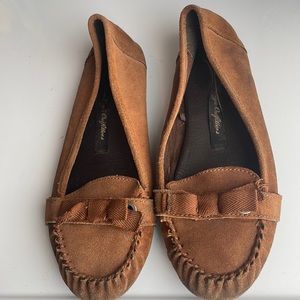 American Eagle outfitters brown slip on loafers shoes size 8 women’s